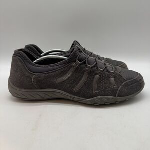 Skechers 22478 Relaxed Fit Memory Foam Women's 10 Gray Slip-On Comfort Shoes